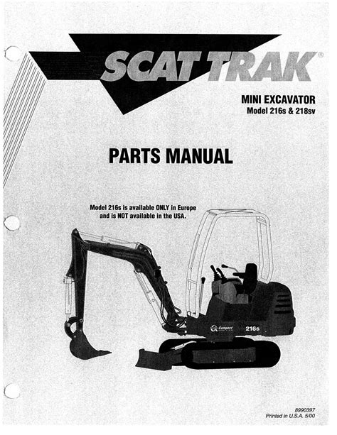 scat trak mini excavator parts|Volvo/Scat Trak .